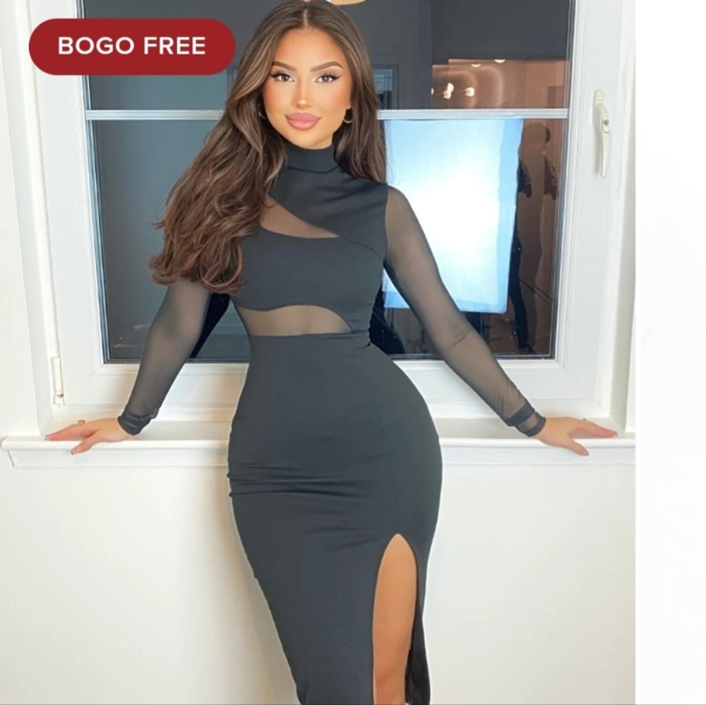 Black sexy dress